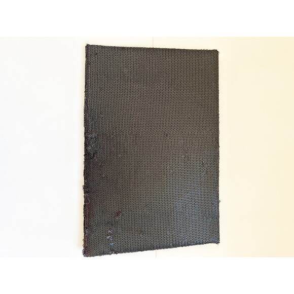 BCBG Sequin envelope Clutch Black Silver - Picture 3 of 5